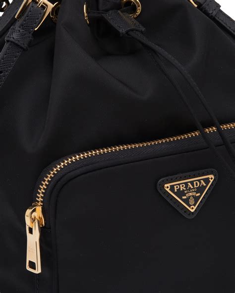 prada nylon duet shoulder bag|prada nylon baguette bag.